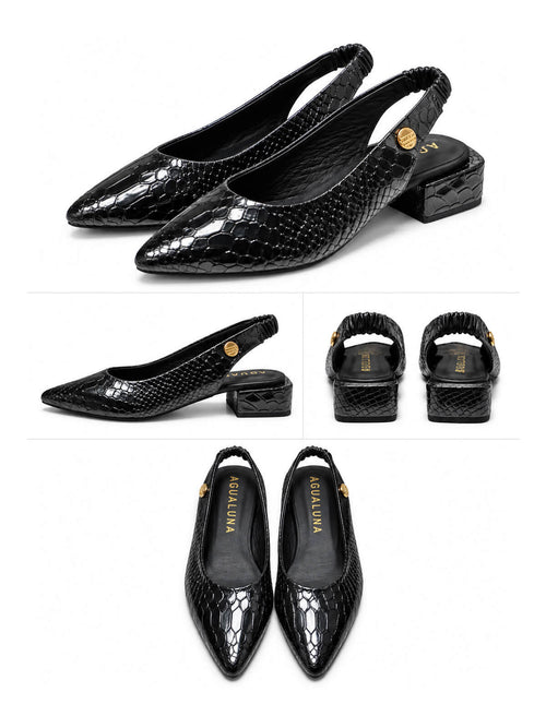 Baletas Carlota 2 1/2 con tacón bajo, ideales para complementar looks casuales y sofisticados