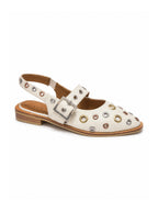 Baletas femeninas color talco ideales para outfits casuales y elegantes