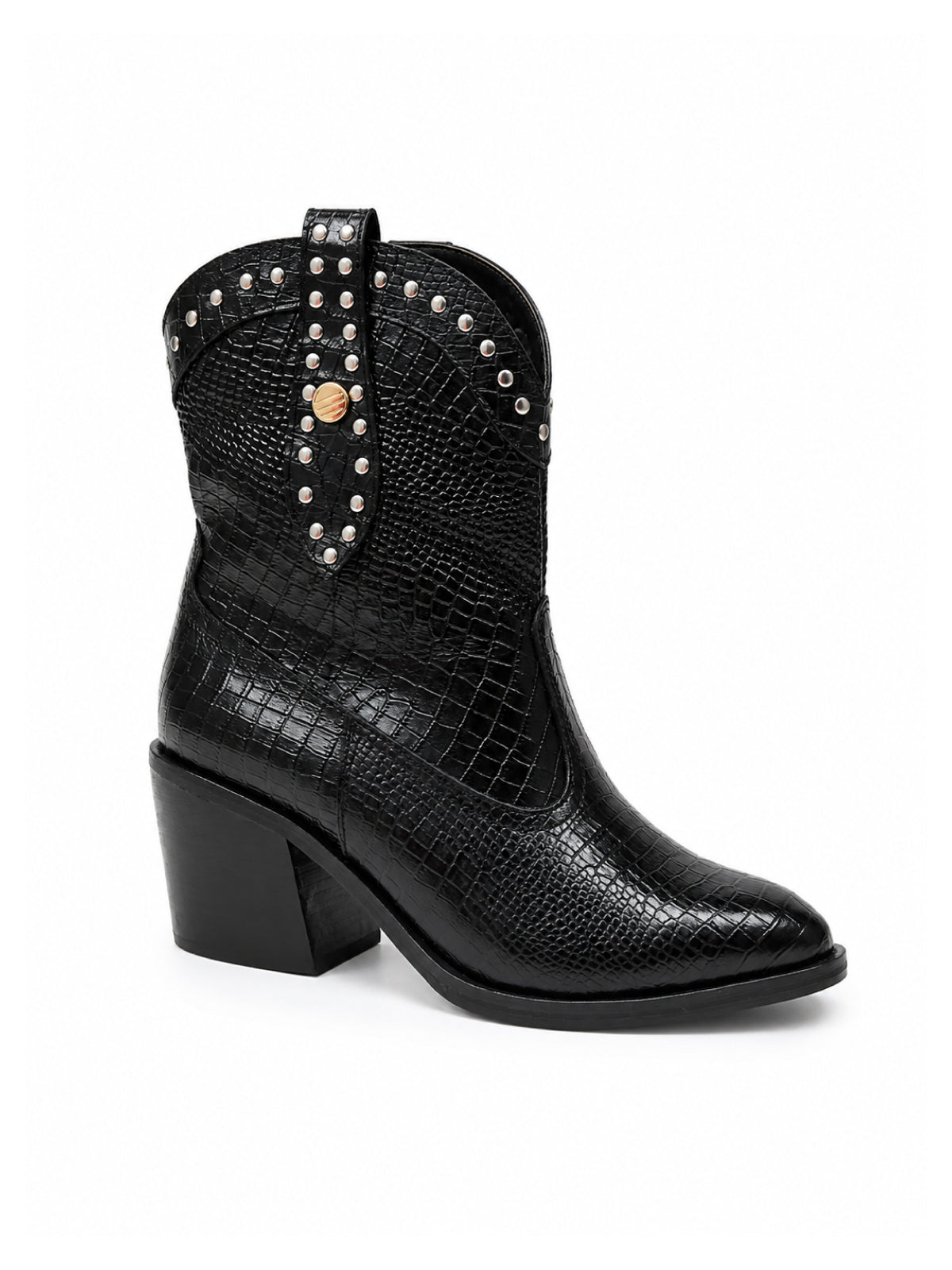 Botas caña alta Mali negras ideales para looks ejecutivos, urbanos y sofisticados