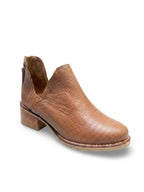 Botines en cuero Verona Pangolin color miel estilo premium para mujer