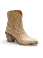 Botines Buenos Aires dorados estilo premium fashion y sofisticado