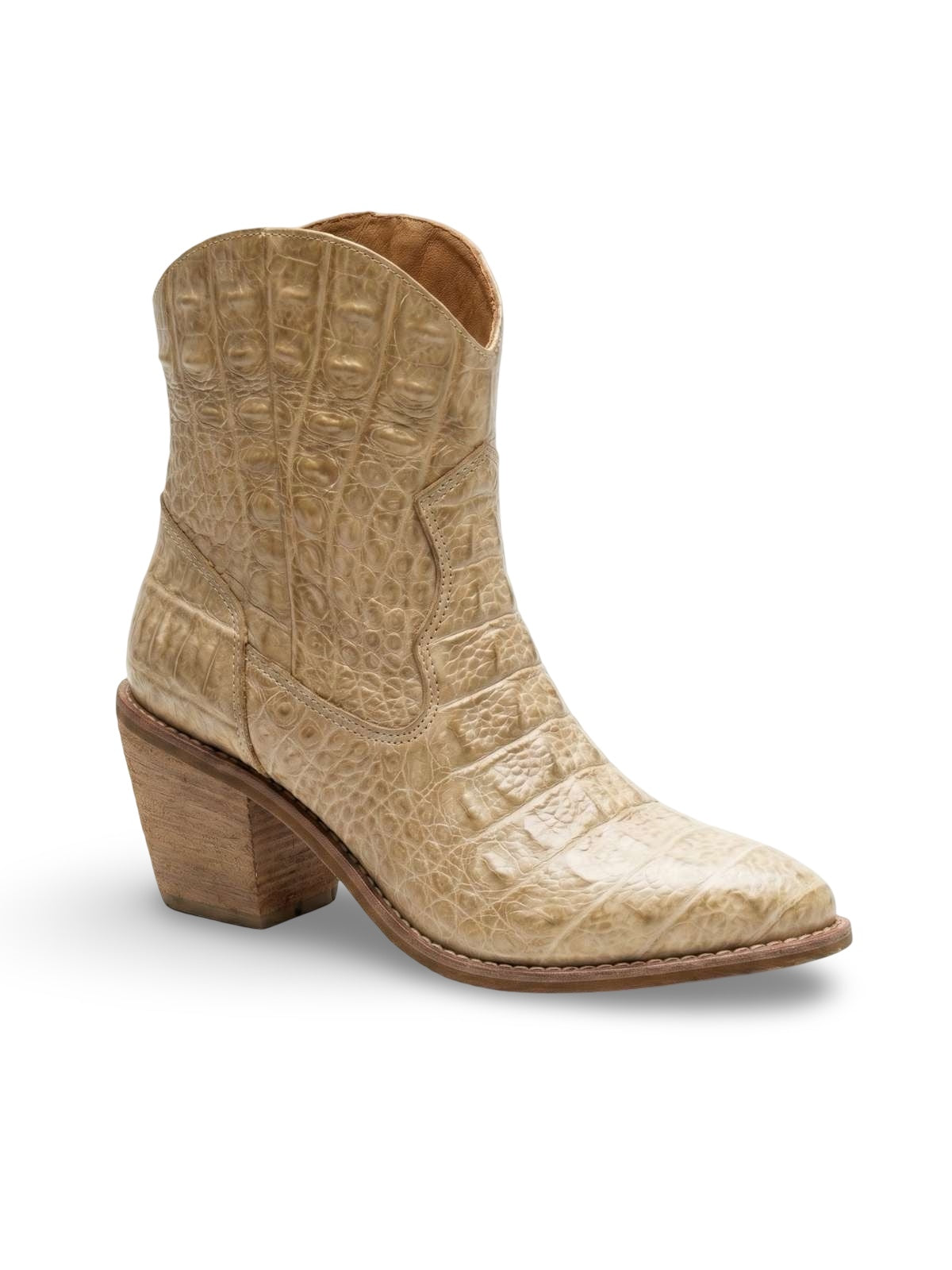 Botines Buenos Aires dorados estilo premium fashion y sofisticado