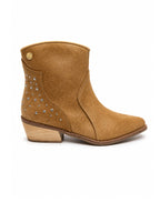 Botines Indianapolis color miel ideales para looks campestres elegantes y modernos