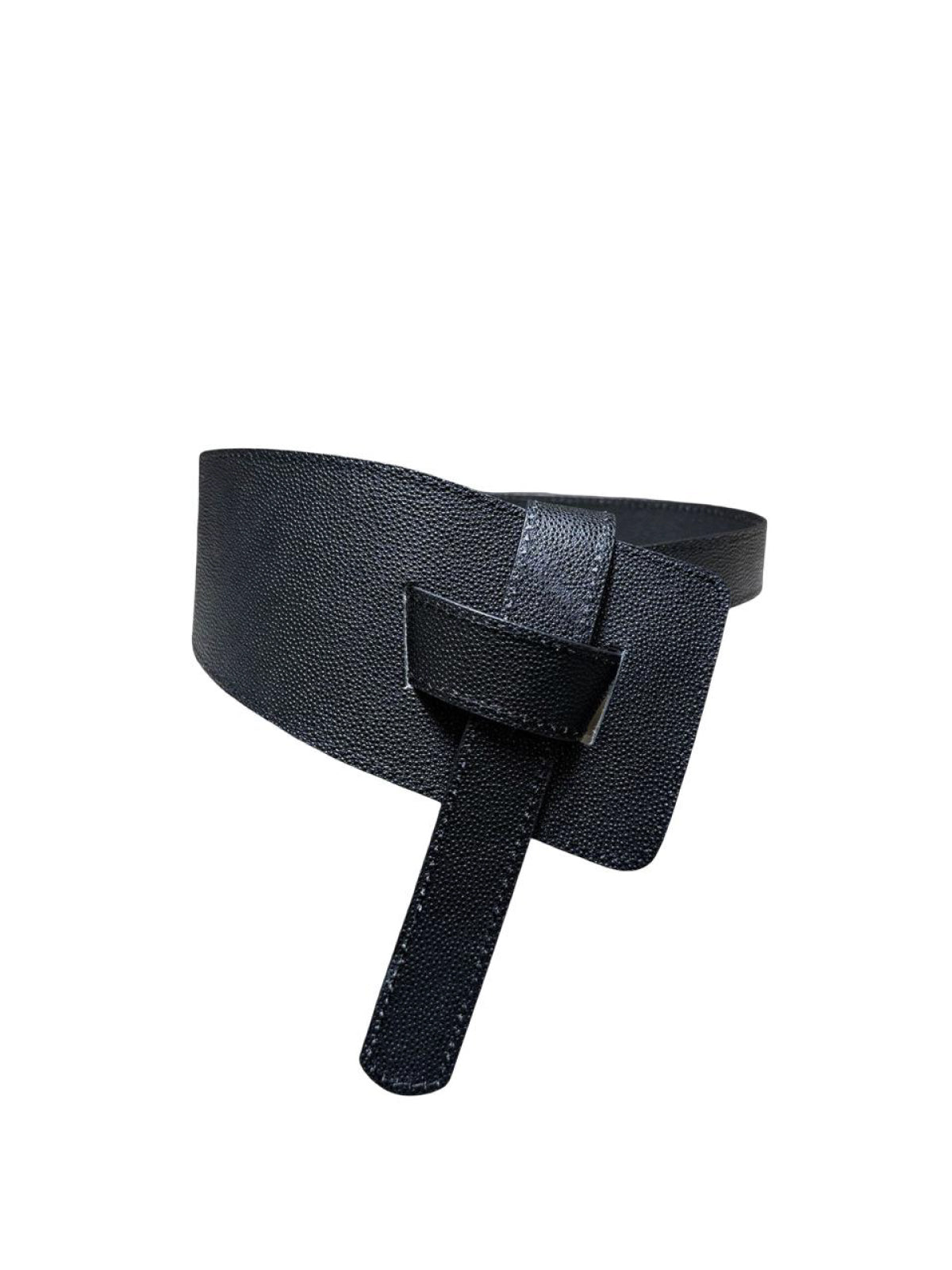 Fajón de 8 cm color negro con diseño elegante y atemporal para mujer