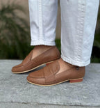 Mocasines Antifaz Miel