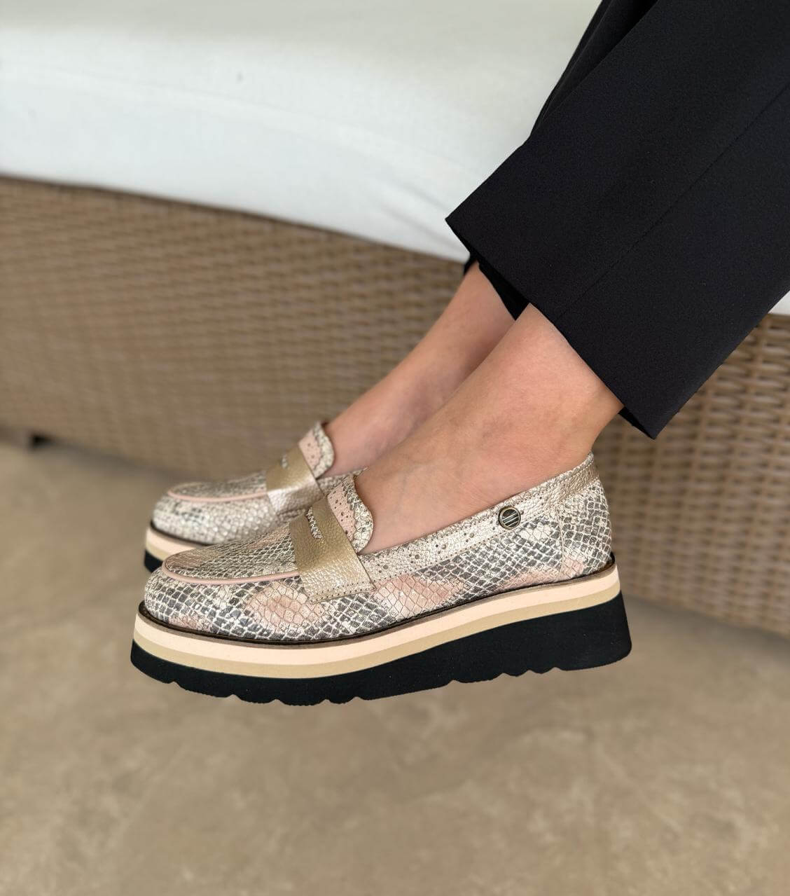 Mocasines Antifaz Pitón 