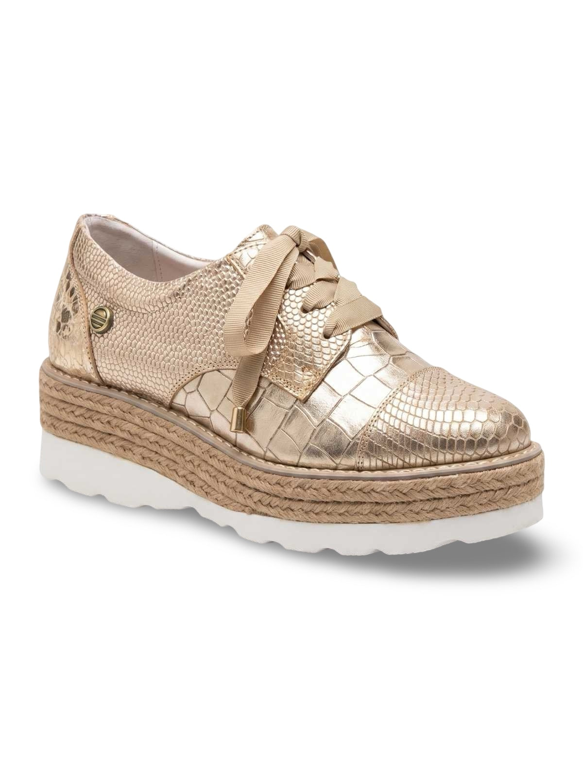 Mocasines Valeria dorados estilo premium y chic
