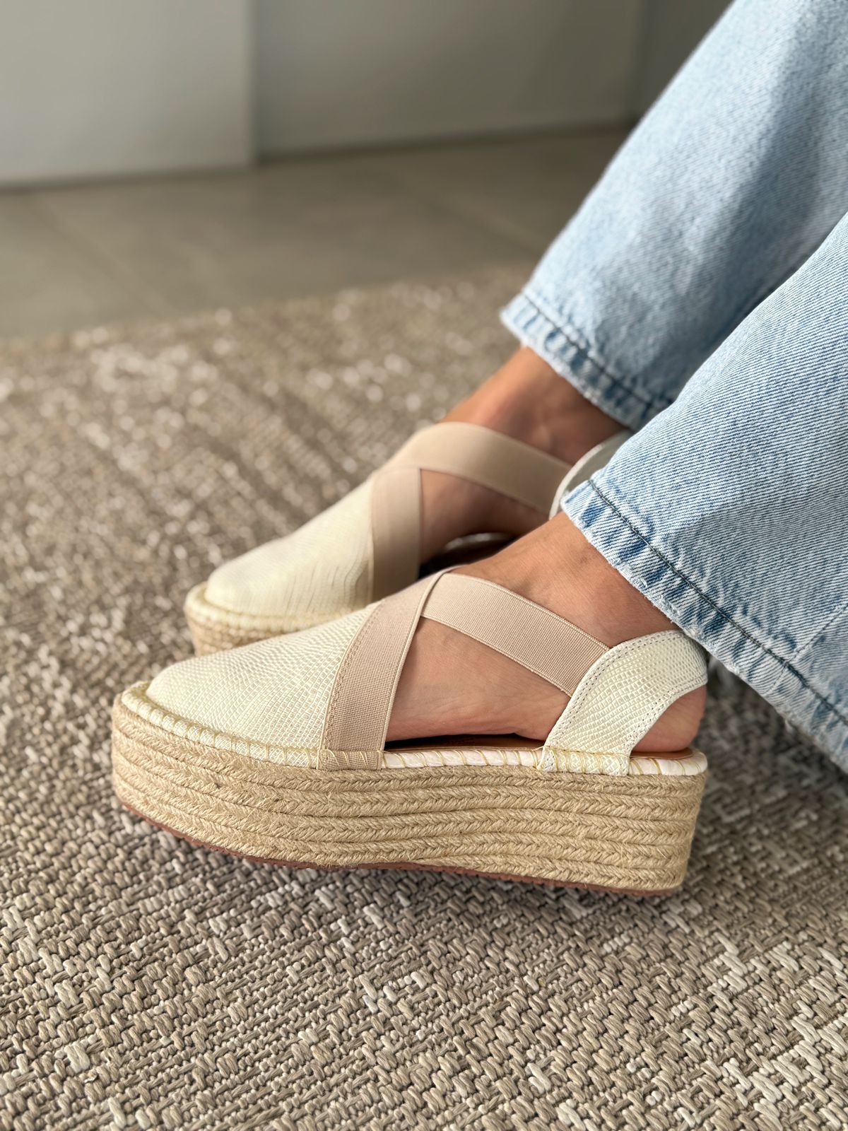 Plataformas Yute 4 cm Alana