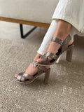 Sandalias 6 1/2 Margarita Bronce