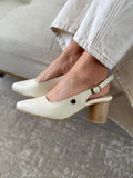 Tacones 5 1/2 Aurora Color Hueso