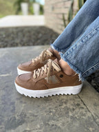 Tenis Cuero Paris Miel