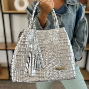 BOLSOS LUNA PLATA