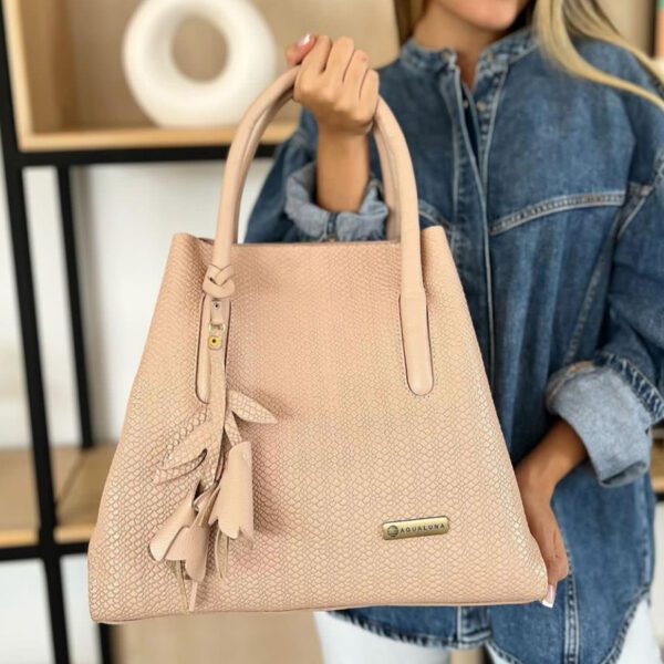 BOLSOS FLOR PANGOLIN NUDE